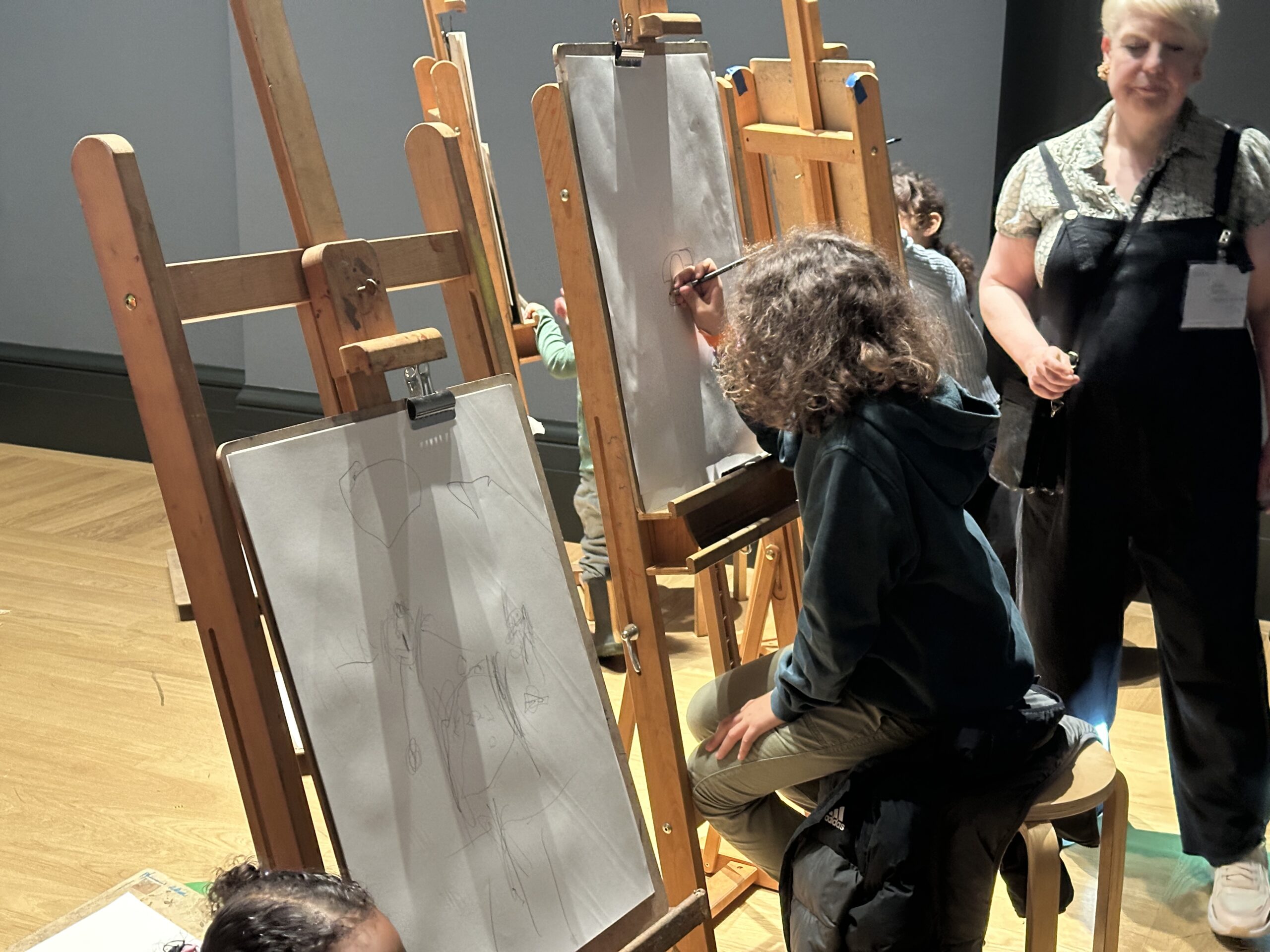 Northbrook College students lead National Gallery workshops over Easter break